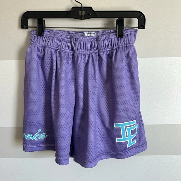 Inaka Power patch basic shorts- Lavender - Picture 2 of 3
